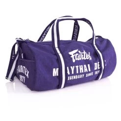 BAG9 Fairtex Purple Retro Style Barrel Bag