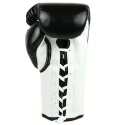 BGL3 Fairtex Black-White Lace-up Sparring Gloves 12 BGL3 Fairtex Black-White Lace-up Sparring Gloves -Knockout Shop bgl3 fairtex black white lace up sparring gloves 542177