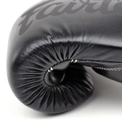 BGV14 Fairtex Black Microfiber Gloves -Knockout Shop bgv14 fairtex black microfiber gloves 137705