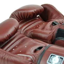 BGVL3 Twins Dark Brown Velcro Boxing Gloves 8 BGVL3 Twins Dark Brown Velcro Boxing Gloves -Knockout Shop bgvl3 twins dark brown velcro boxing gloves 408657