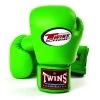 BGVL3 Twins Lime Green Velcro Boxing Gloves -Knockout Shop bgvl3 twins lime green velcro boxing gloves 828223