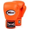 BGVL3 Twins Orange Velcro Boxing Gloves -Knockout Shop bgvl3 twins orange velcro boxing gloves 109631