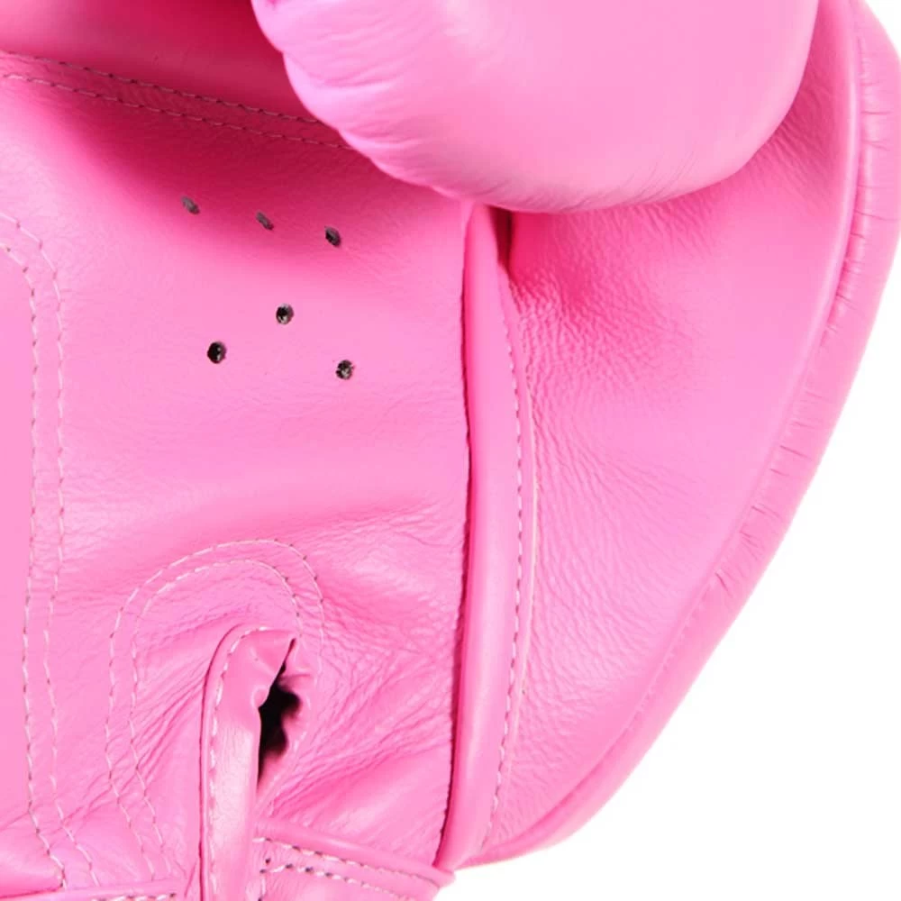 BGVL3 Twins Pink Velcro Boxing Gloves 4 BGVL3 Twins Pink Velcro Boxing Gloves - Image 2