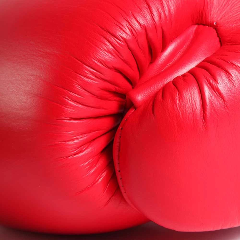 BGVL3 Twins Red Velcro Boxing Gloves 4 BGVL3 Twins Red Velcro Boxing Gloves - Image 2