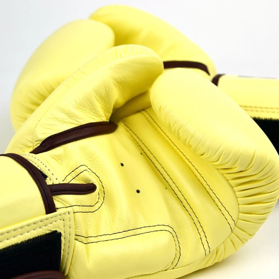 BGVL3 Twins Vanilla Velcro Boxing Gloves 5 BGVL3 Twins Vanilla Velcro Boxing Gloves - Image 3