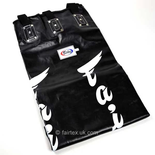 Fairtex 6ft Banana Kick Bag Black - Unfilled 3 Fairtex 6ft Banana Kick Bag Black - Unfilled