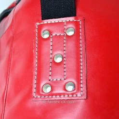 Fairtex 6ft Red Banana Kick Bag - Filled 45kg -Knockout Shop fairtex 6ft red banana kick bag filled 45kg 310012