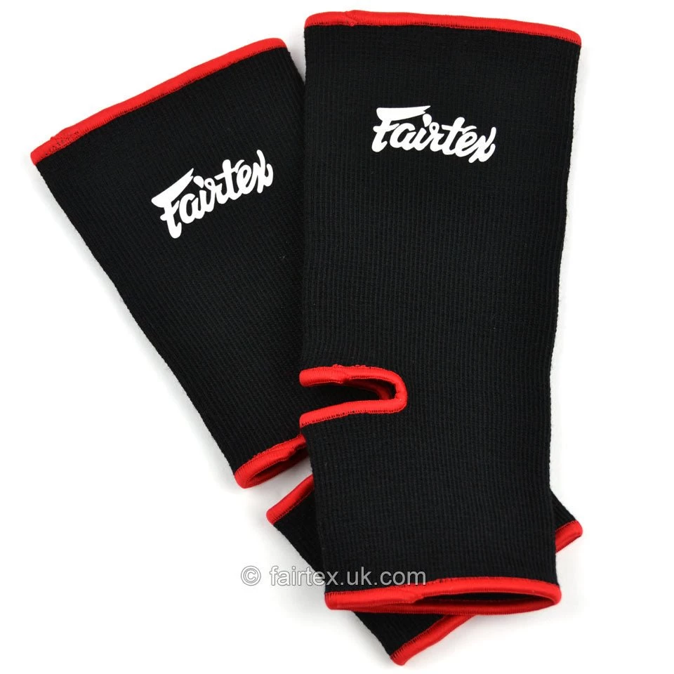 Fairtex AS1 Ankle Supports Black-Red 3 Fairtex AS1 Ankle Supports Black-Red