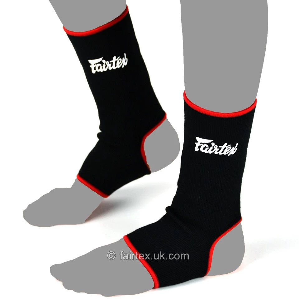 Fairtex AS1 Ankle Supports Black-Red 4 Fairtex AS1 Ankle Supports Black-Red - Image 2