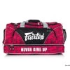 Fairtex BAG2 Red Camo Heavy Duty Gym Bag -Knockout Shop fairtex bag2 red camo heavy duty gym bag 881762