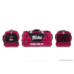 Fairtex BAG2 Red Camo Heavy Duty Gym Bag -Knockout Shop fairtex bag2 red camo heavy duty gym bag 935860
