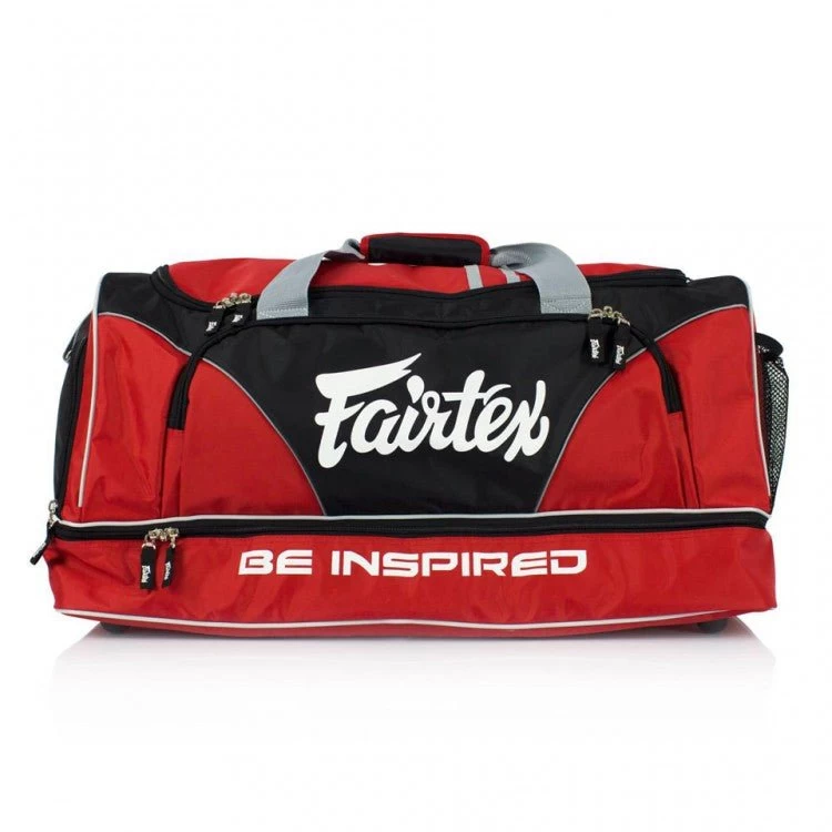 Fairtex BAG2 Red Heavy Duty Gym Bag 3 Fairtex BAG2 Red Heavy Duty Gym Bag