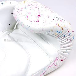 Fairtex BGV14PT The Painter Unique Boxing Gloves - White/Black -Knockout Shop fairtex bgv14pt the painter unique boxing gloves whiteblack 185068