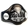 Fairtex BPV2 Black Lightweight Belly Pad 1 Fairtex BPV2 Black Lightweight Belly Pad -Knockout Shop fairtex bpv2 black lightweight belly pad 789473
