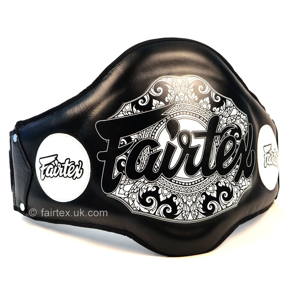 Fairtex BPV2 Black Lightweight Belly Pad 3 Fairtex BPV2 Black Lightweight Belly Pad