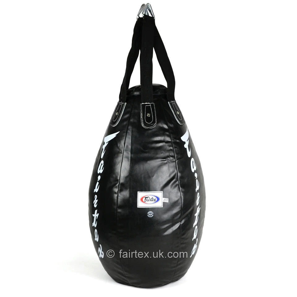 Fairtex HB15 Teardrop Bag (FILLED) Black 3 Fairtex HB15 Teardrop Bag (FILLED) Black
