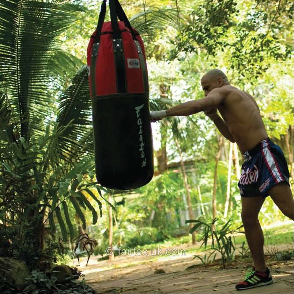 Fairtex HB3 Extra Large Leather Heavy Bag (FILLED 35kg) 4 Fairtex HB3 Extra Large Leather Heavy Bag (FILLED 35kg) - Image 2