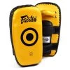 Fairtex Light Weight Thai Kick Pads - Gold -Knockout Shop fairtex light weight thai kick pads gold 196782