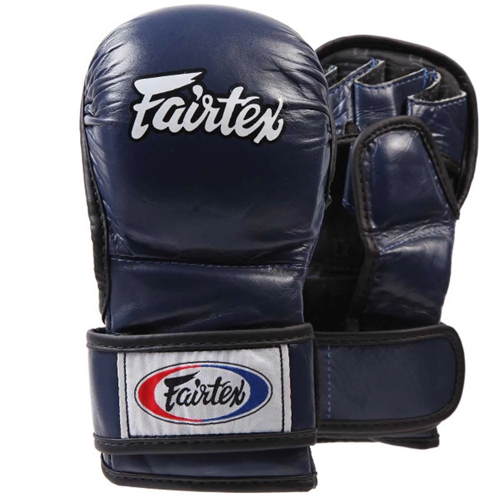 Fairtex Mma Sparring Gloves Fgv15 - Blue 3 Fairtex Mma Sparring Gloves Fgv15 - Blue