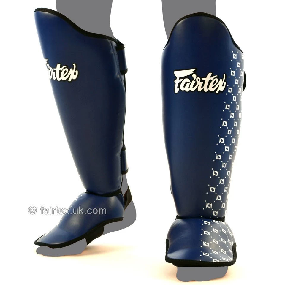 Fairtex Shin Guards - Competition Blue 3 Fairtex Shin Guards - Competition Blue