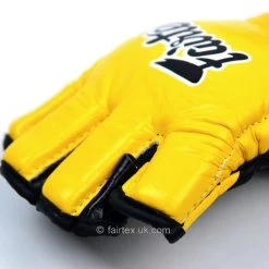 Fairtex Ultimate Mma Gloves FGV12 - Yellow 15 Fairtex Ultimate Mma Gloves FGV12 - Yellow -Knockout Shop fairtex ultimate mma gloves fgv12 yellow 627950