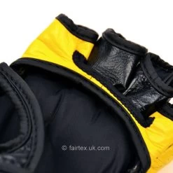 Fairtex Ultimate Mma Gloves FGV12 - Yellow 13 Fairtex Ultimate Mma Gloves FGV12 - Yellow -Knockout Shop fairtex ultimate mma gloves fgv12 yellow 735339