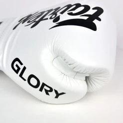Fairtex X Glory Lace Boxing Gloves - White 11 Fairtex X Glory Lace Boxing Gloves - White -Knockout Shop fairtex x glory lace boxing gloves white 557978