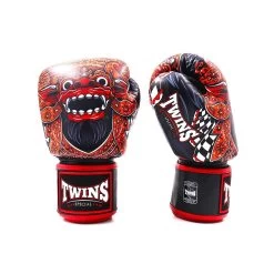 Knockout Shop -Knockout Shop fbgvl3 59 twins barong boxing gloves black red 336654