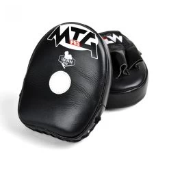 FM2 MTG Pro Black Mini Curved Focus Mitts -Knockout Shop fm2 mtg pro black mini curved focus mitts 416222