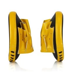 FMV15 Fairtex Pro Speed Mitts Black-Gold -Knockout Shop fmv15 fairtex pro speed mitts black gold 619253