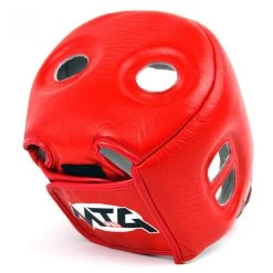 HG1 MTG Pro Red Open Face Headguard -Knockout Shop hg1 mtg pro red open face headguard 755370