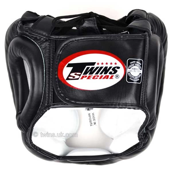 HGL3 Twins Black Sparring Headguard 4 HGL3 Twins Black Sparring Headguard - Image 2