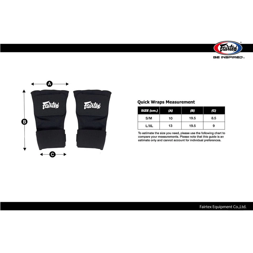 HW3 Fairtex Black Quick Wraps 5 HW3 Fairtex Black Quick Wraps - Image 3