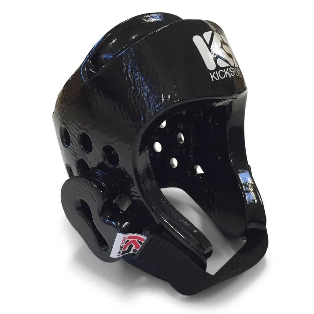 Kicksport Dipped Foam Head Guard Black 2 Kicksport Dipped Foam Head Guard Black