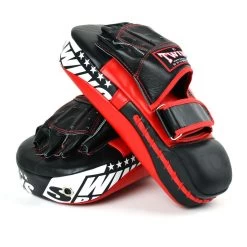 PML21 Twins Red-Black Long Focus Mitts -Knockout Shop pml21 twins red black long focus mitts 691060
