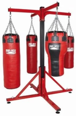 Pro Box Colossus Four Station Bag Frames - Four Punchbag Arms