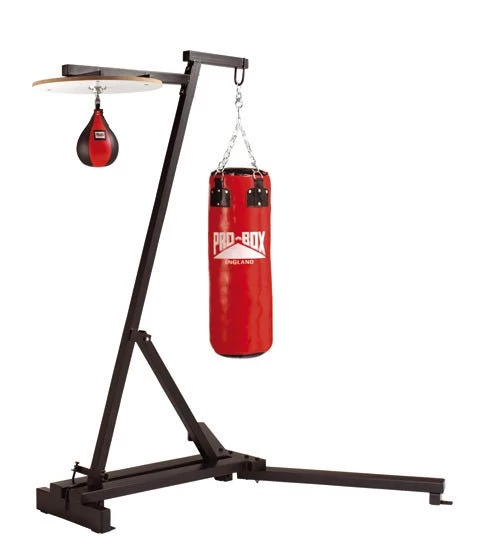 Pro Box Free Standing Punch Bag Frame Complete With Speedball Platform 3 Pro Box Free Standing Punch Bag Frame Complete With Speedball Platform