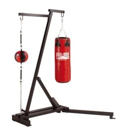 Pro Box Free Standing Punch Bag Frame With Floor To Ceiling Ball Option
