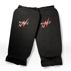 Reflex Elasticated Shin Guards Black