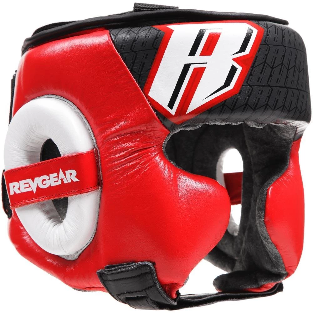 Revgear Champion II MMA Head Guard - Red 3 Revgear Champion II MMA Head Guard - Red