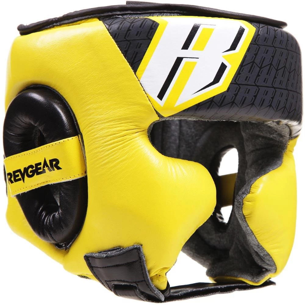 Revgear Champion II MMA Head Guard - Yellow 3 Revgear Champion II MMA Head Guard - Yellow