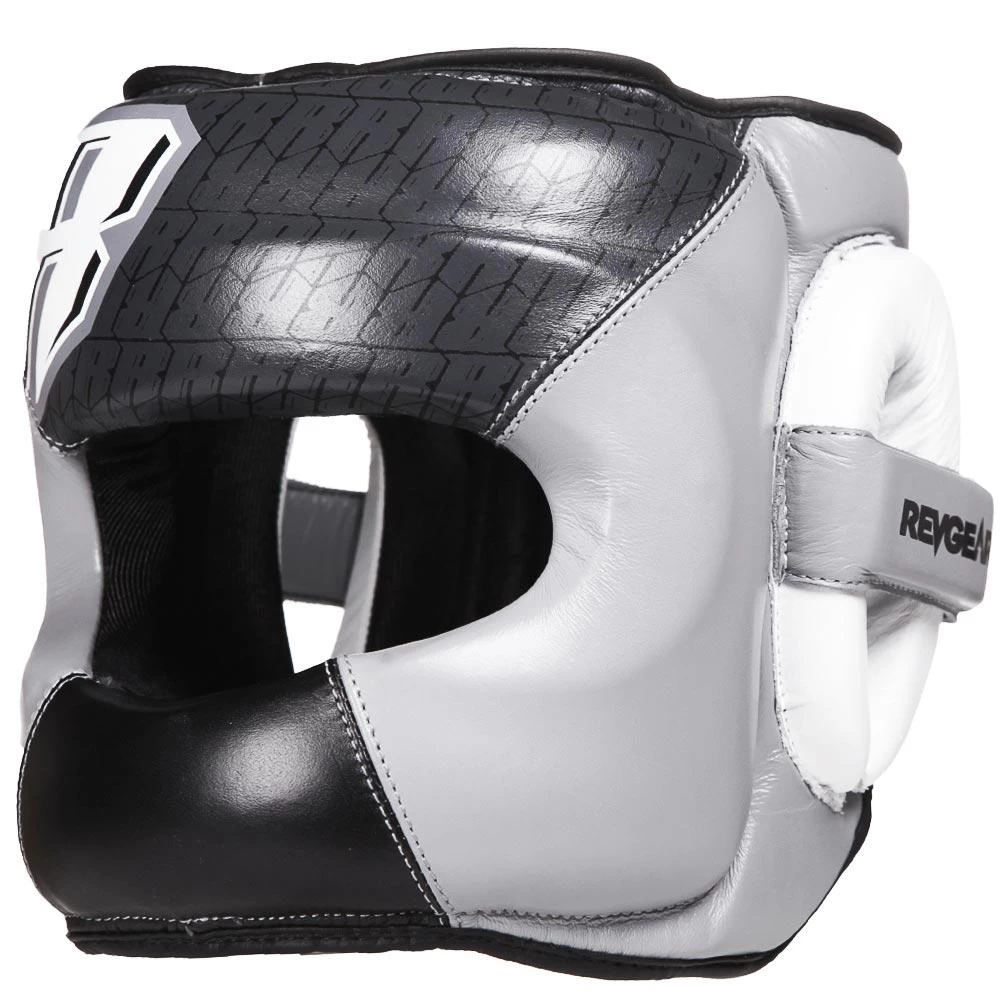 Revgear Guvnor Face Saver Head Guard - Black/Grey 3 Revgear Guvnor Face Saver Head Guard - Black/Grey
