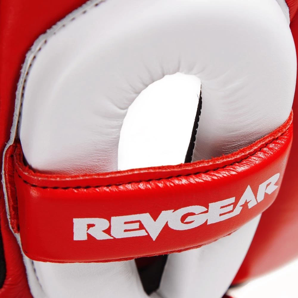 Revgear Guvnor Face Saver Head Guard - Red 6 Revgear Guvnor Face Saver Head Guard - Red - Image 4