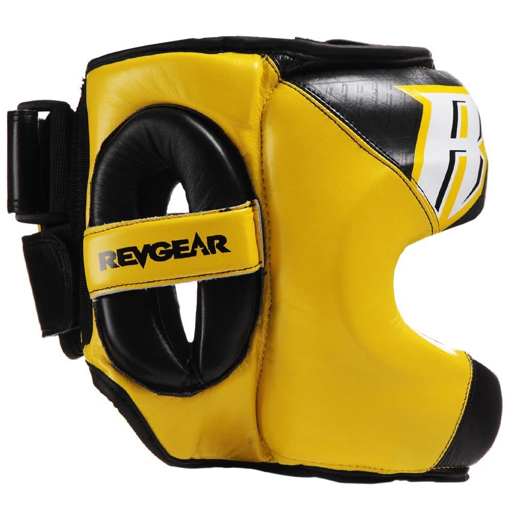 Revgear Guvnor Face Saver Head Guard - Yellow 4 Revgear Guvnor Face Saver Head Guard - Yellow - Image 2