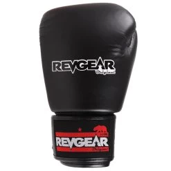 Revgear Original Thai Boxing Gloves - Black -Knockout Shop revgear original thai boxing gloves black 806628