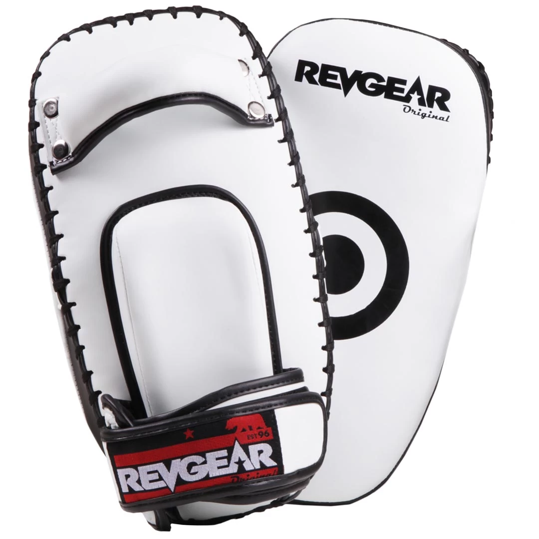 Revgear Original Thai Kick Pads - White 12 Revgear Original Thai Kick Pads - White - Image 10