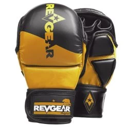 Revgear PINNACLE MMA SPARRING GLOVES - BLACK/GOLD
