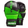 Revgear PINNACLE MMA SPARRING GLOVES - BLACK/GREEN -Knockout Shop revgear pinnacle mma sparring gloves blackgreen 382821