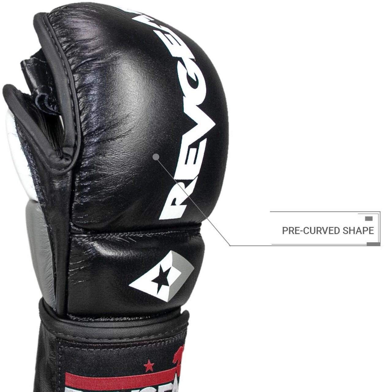 REVGEAR PRO SERIES MS1 MMA TRAINING AND SPARRING GLOVE - BLACK 5 REVGEAR PRO SERIES MS1 MMA TRAINING AND SPARRING GLOVE - BLACK - Image 3