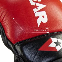 REVGEAR PRO SERIES MS1 MMA TRAINING AND SPARRING GLOVE - RED -Knockout Shop revgear pro series ms1 mma training and sparring glove red 123703